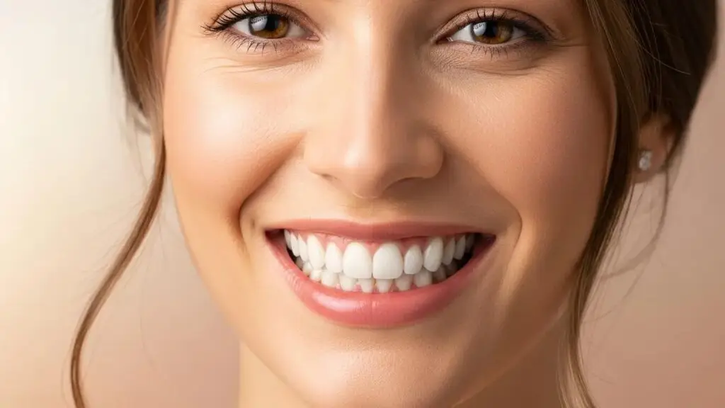 Smiling person showcasing the benefits of upper arch dental implants