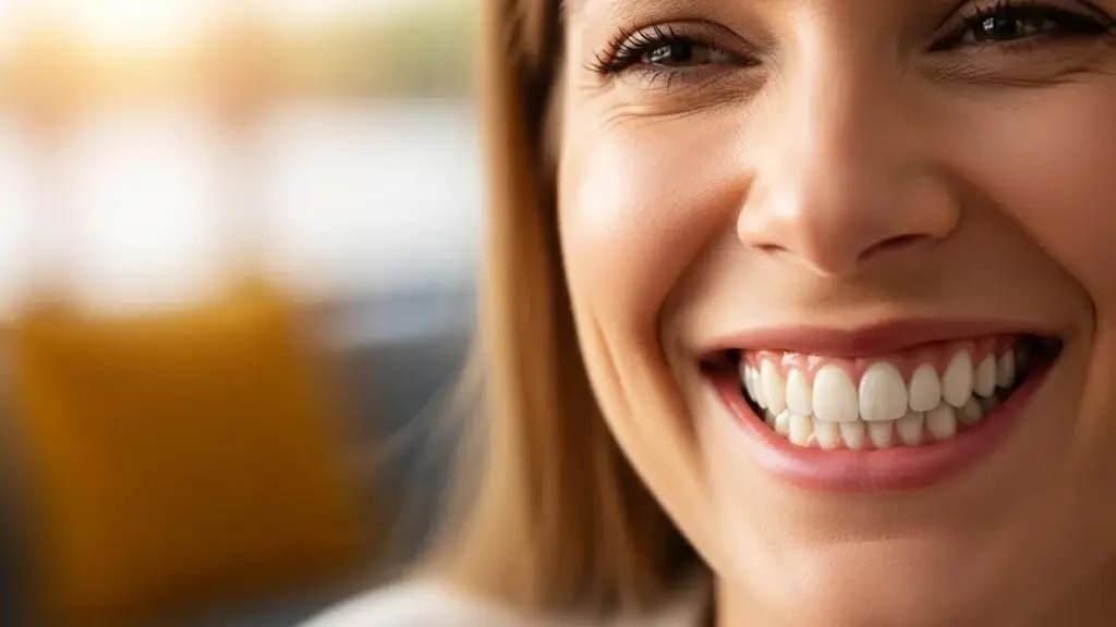 Smiling person with full mouth dental implants showcasing confidence and natural aesthetics